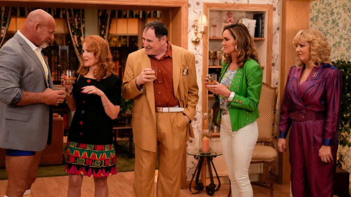 Still of Bill Goldberg appearing on ABC's "The Goldbergs"